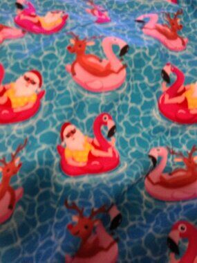 Mens 3XL Pool Santa Shirt-Good Condition